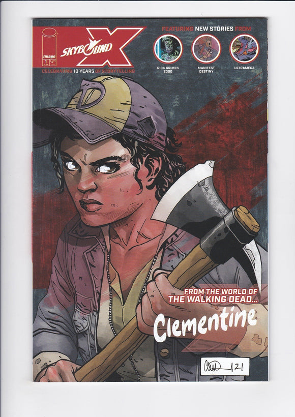 Skybound X   # 1  Clementine Variant