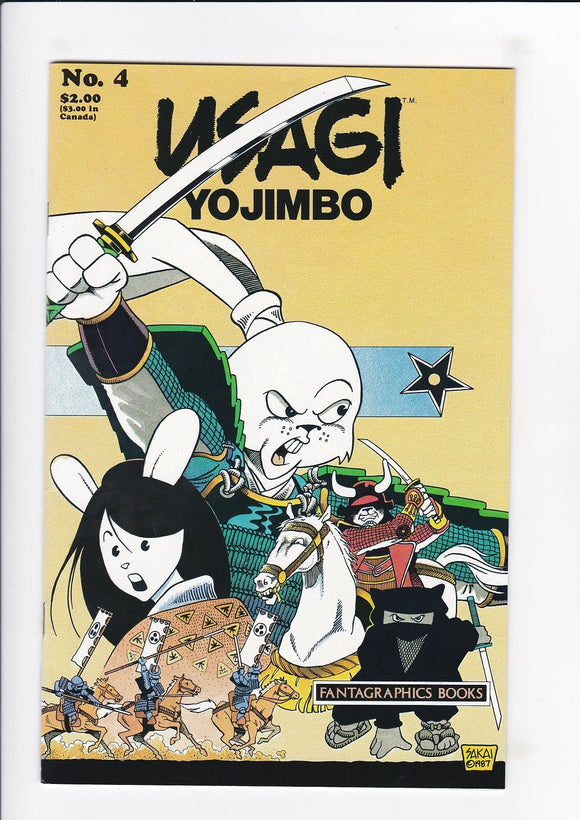 Usagi Yojimbo Vol. 1  # 4