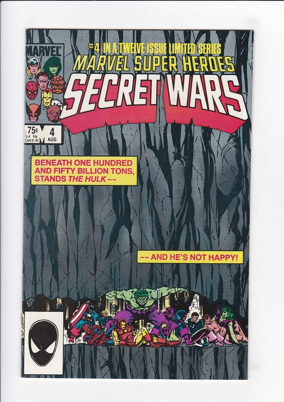 Marvel Super-Heroes: Secret Wars  # 4