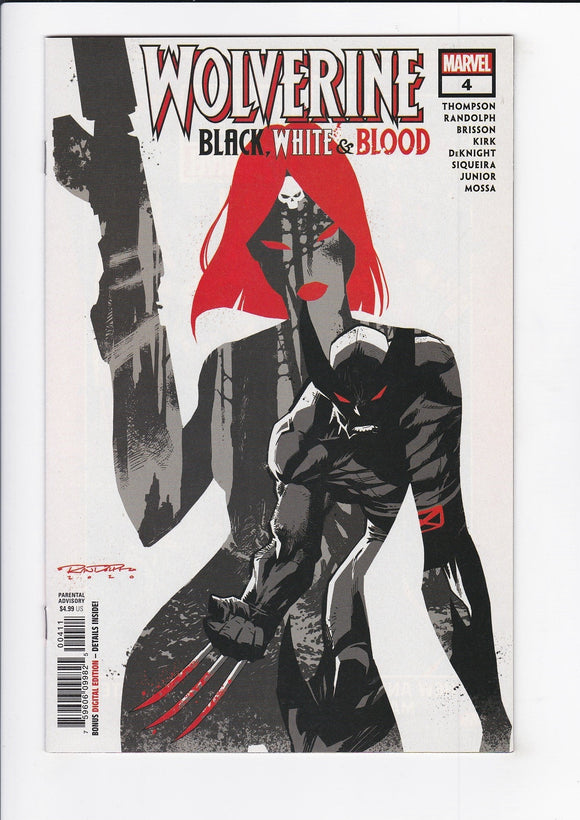 Wolverine: Black, White & Blood  # 4