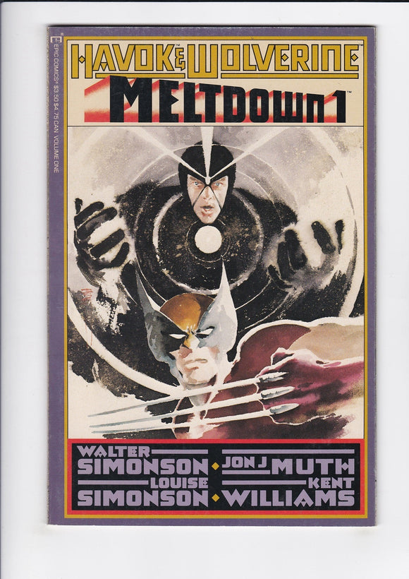 Havok & Wolverine: Meltdown  # 1-4  Complete Set