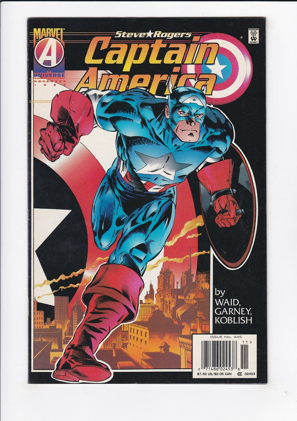 Captain America Vol. 1  # 445  Newsstand