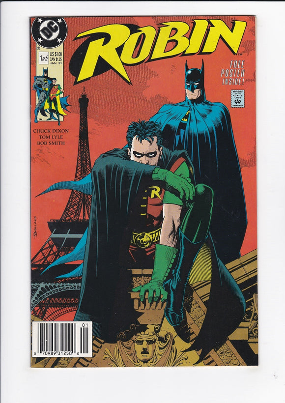 Robin Vol. 1  # 1-5  Complete Set  Newsstand