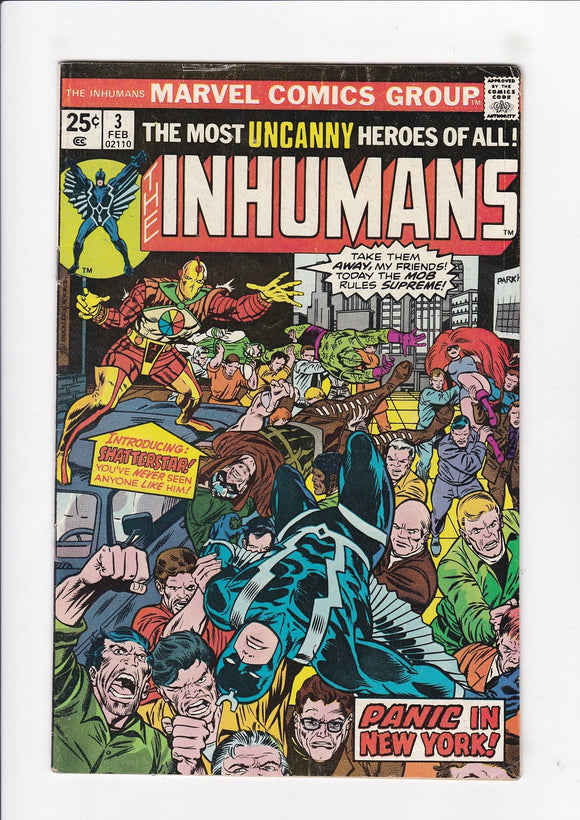 Inhumans Vol. 1  # 3