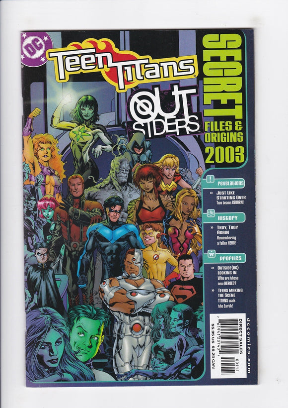 Teen Titans / Outsiders: Secret Files & Origins  # 1