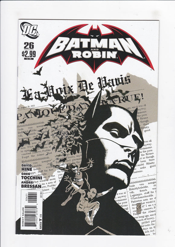 Batman and Robin Vol. 1  # 26  1:10 Incentive Variant