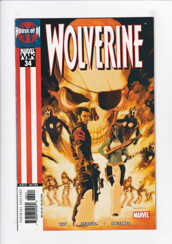 Wolverine Vol. 3  # 34