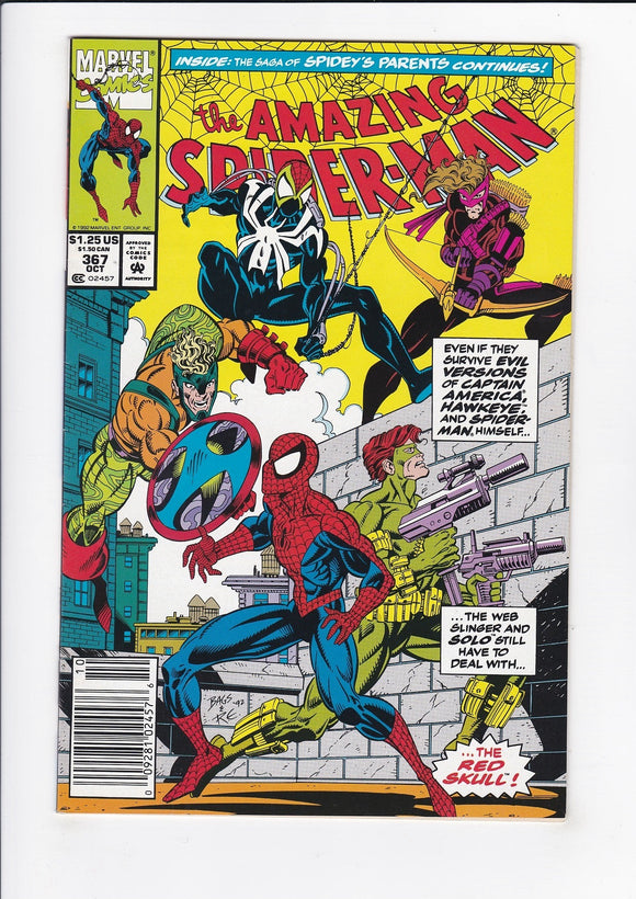 Amazing Spider-Man Vol. 1  # 367  Newsstand