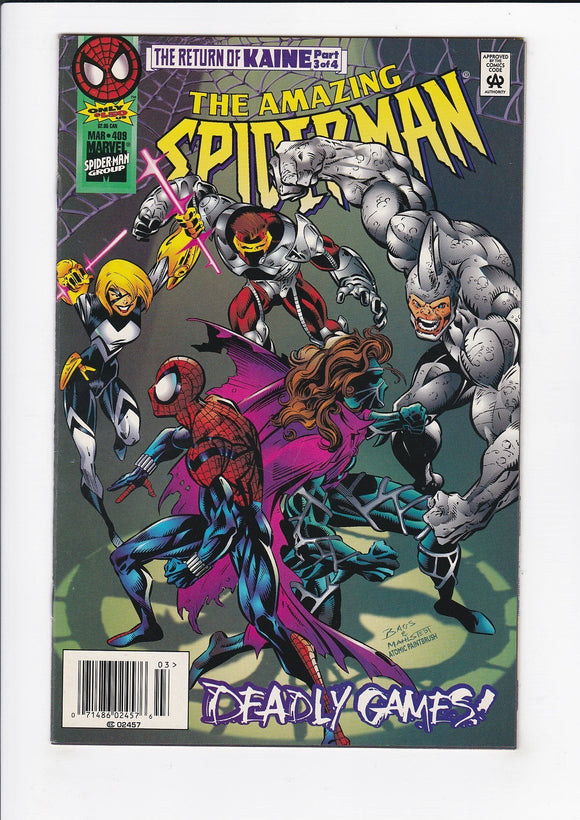 Amazing Spider-Man Vol. 1  # 409  Newsstand