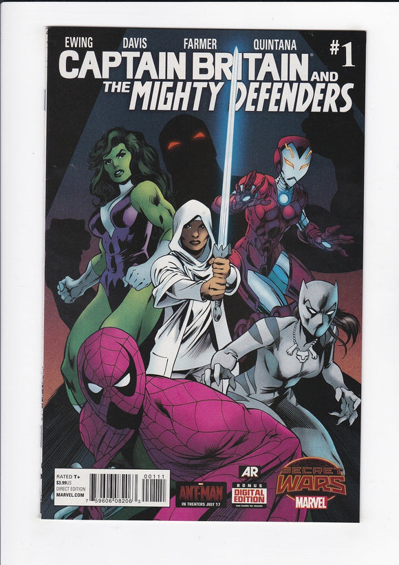 Captain Britain and the Mighty Defenders  # 1