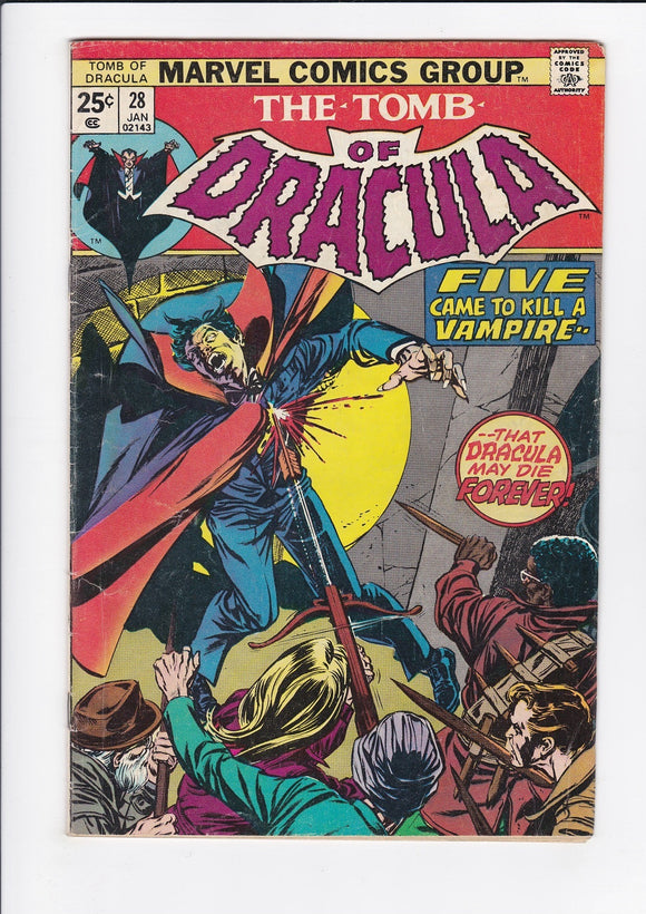 Tomb of Dracula Vol. 1  # 28