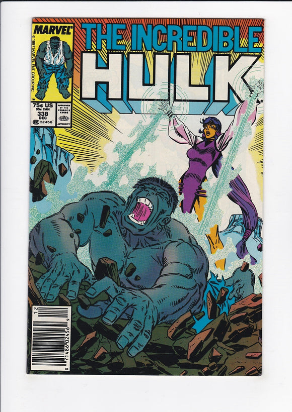 Incredible Hulk Vol. 1  # 338  Newsstand