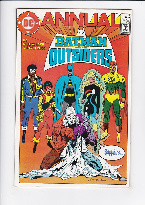 Batman and the Outsiders  Annual  # 2