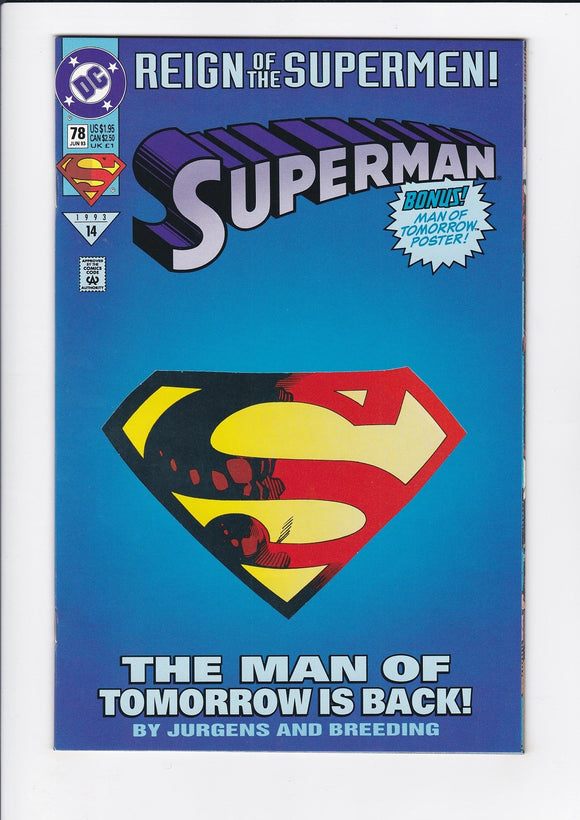 Superman Vol. 2  # 78