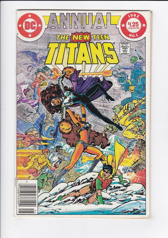 New Teen Titans  Annual  # 1  Canadian