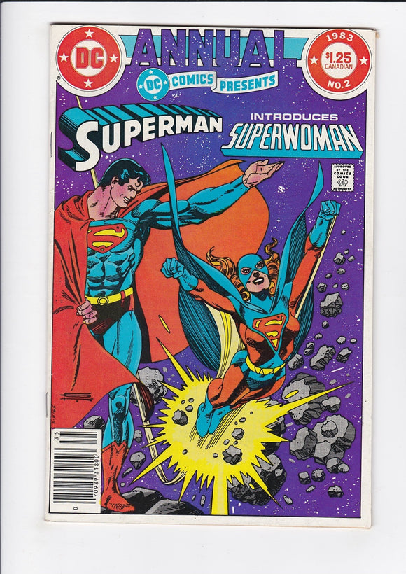 DC Comics Presents  Annual  # 2  Canadian