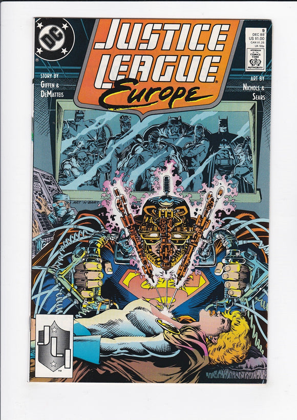 Justice League Europe  # 9