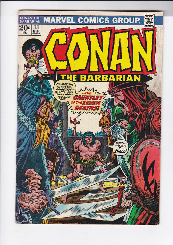 Conan the Barbarian Vol. 1  # 33