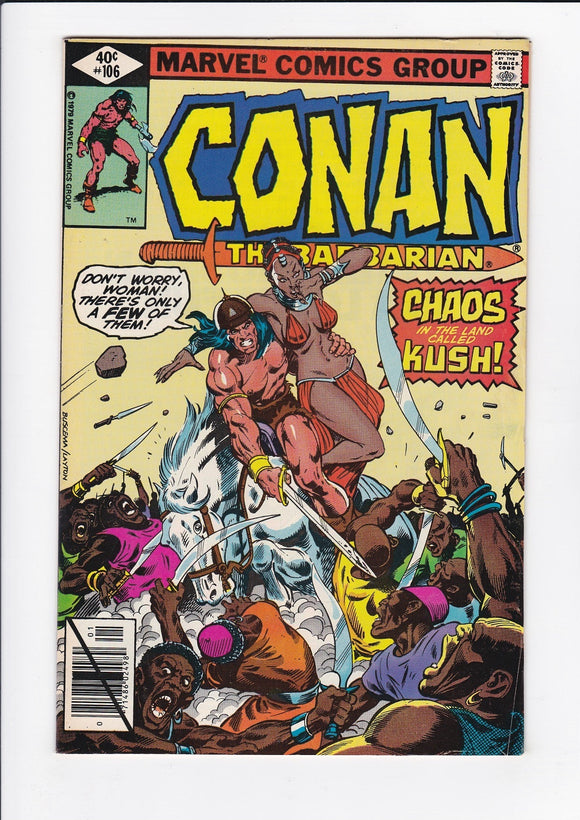 Conan the Barbarian Vol. 1  # 106