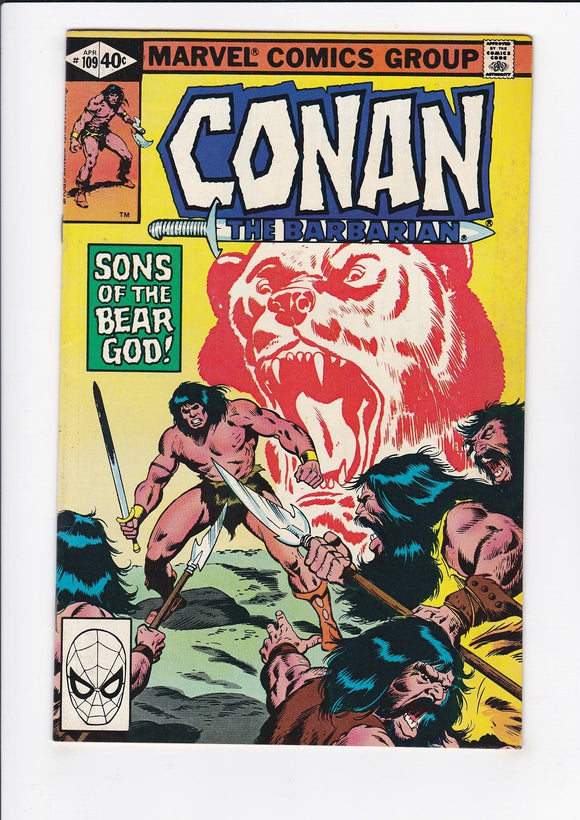 Conan the Barbarian Vol. 1  # 109