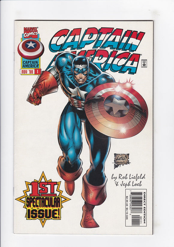 Captain America Vol. 2  # 1