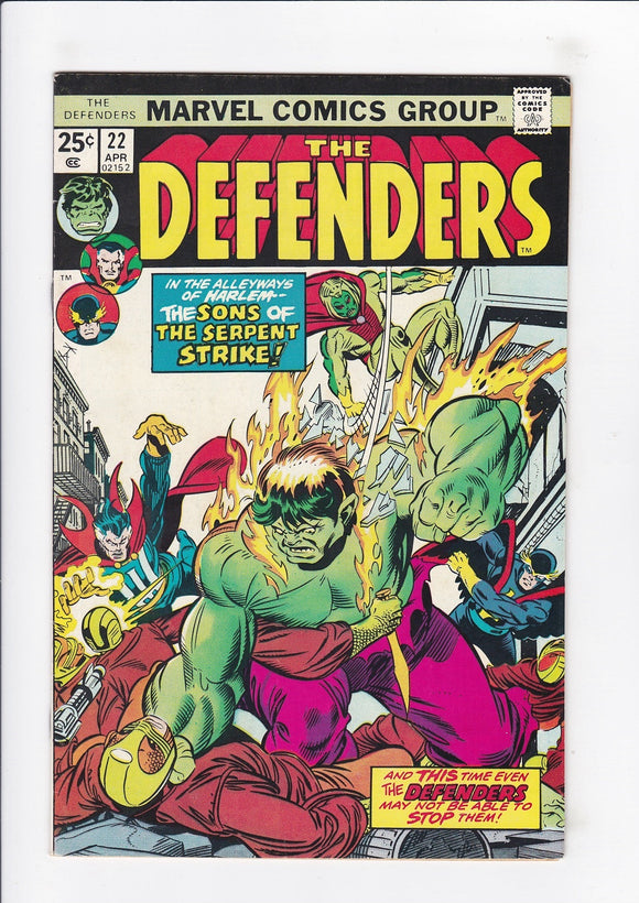 Defenders Vol. 1  # 22