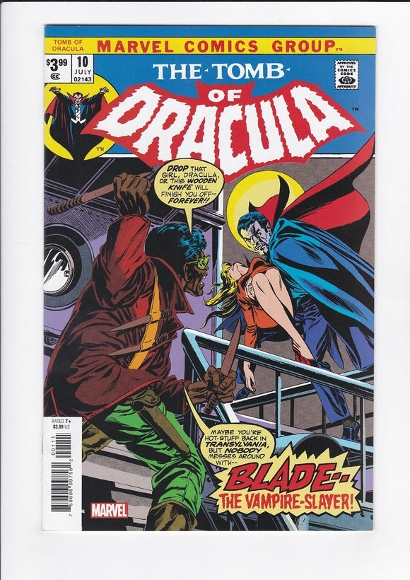 Tomb of Dracula Vol. 1  # 10  Facsimile Edition