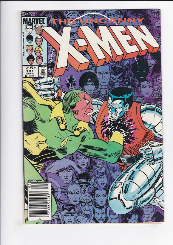 Uncanny X-Men Vol. 1  # 191  Canadian