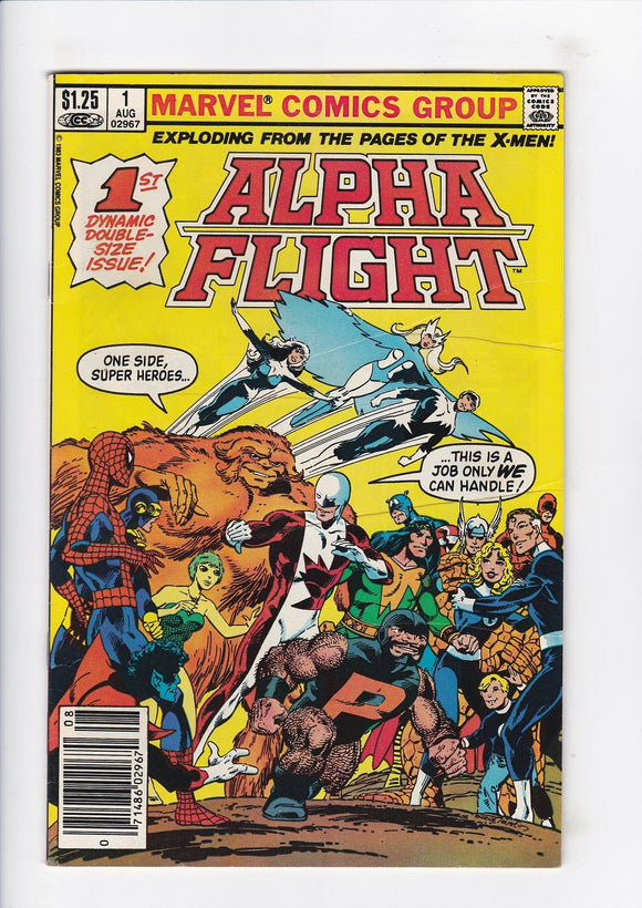 Alpha Flight Vol. 1  # 1  Canadian