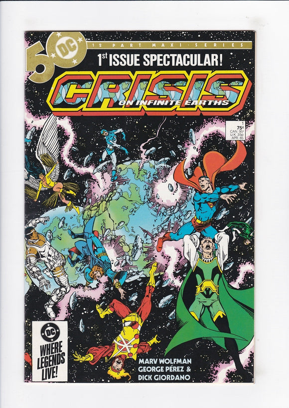 Crisis on Infinite Earths  # 1