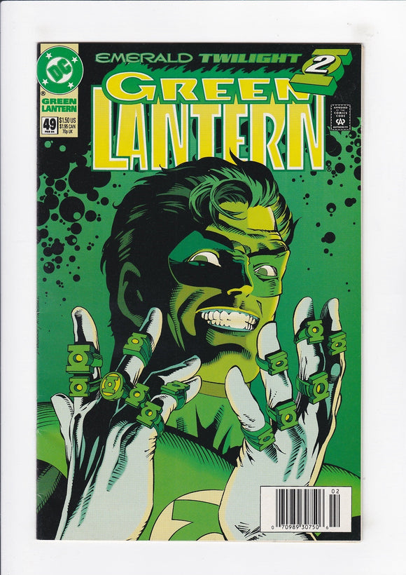 Green Lantern Vol. 3  # 49  Newsstand