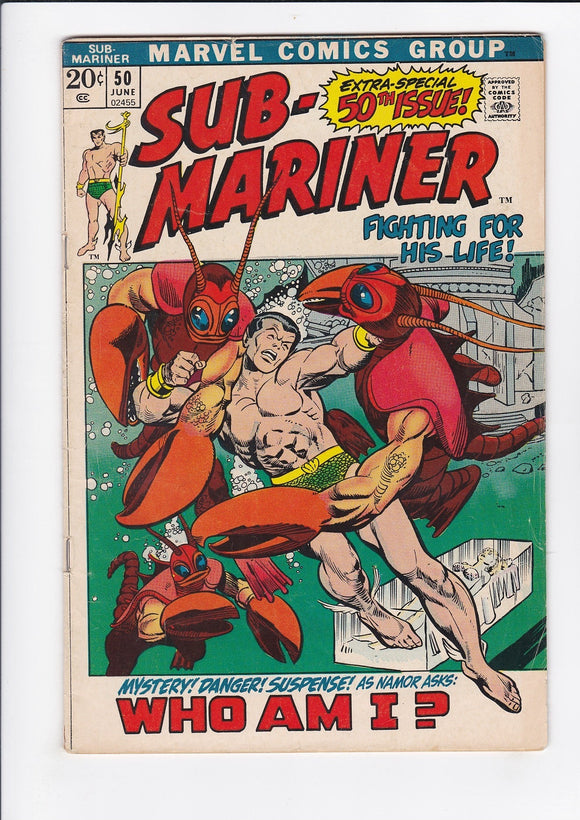 Sub-Mariner Vol. 1  # 50