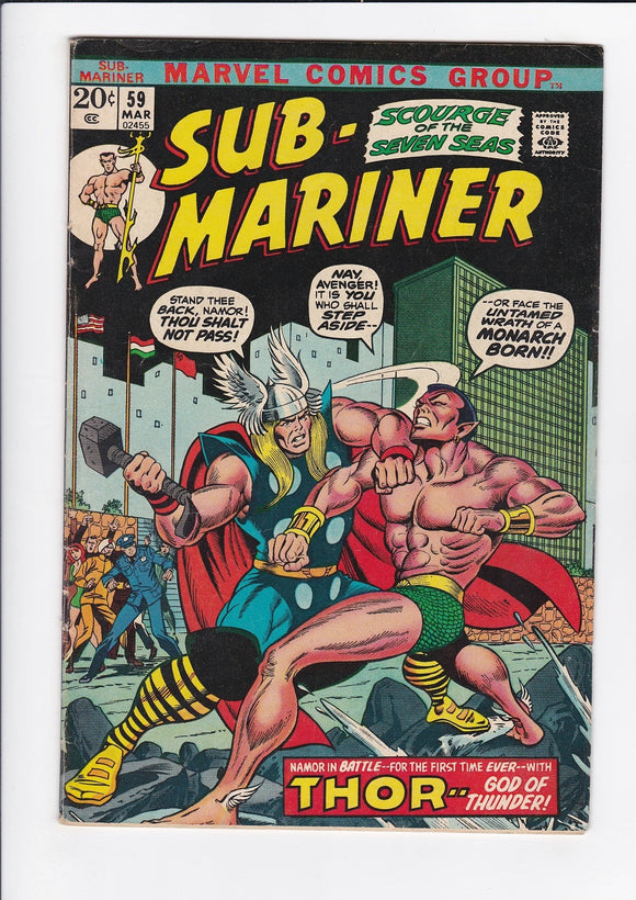 Sub-Mariner Vol. 1  # 59