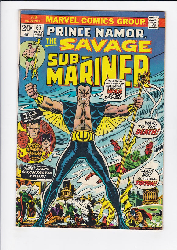 Sub-Mariner Vol. 1  # 67