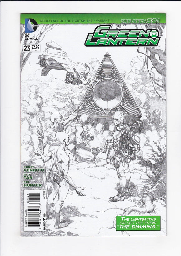 Green Lantern Vol. 5  # 23  1:25 Incentive Sketch Variant