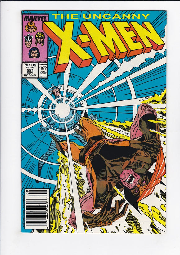 Uncanny X-Men Vol. 1  # 221  Newsstand