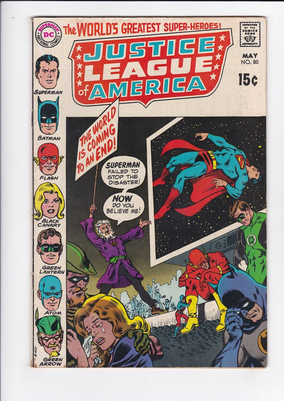 Justice League of America Vol. 1  # 80