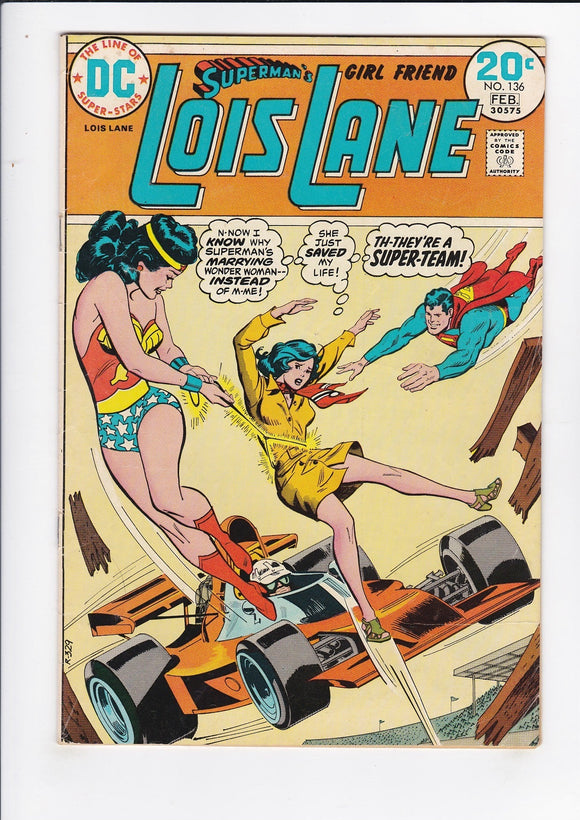 Superman's Girlfriend Lois Lane  # 136