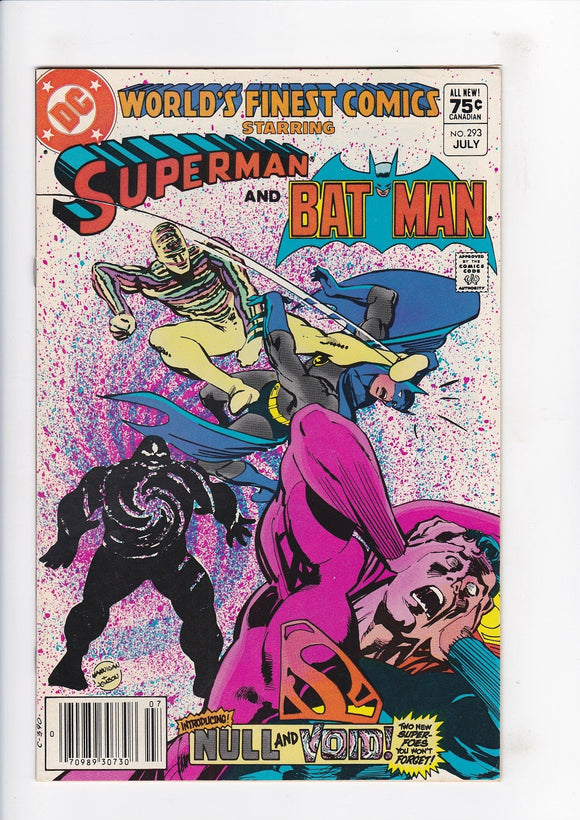 World's Finest Comics  # 293  Canadian
