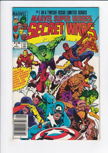 Marvel Super Heroes: Secret Wars  # 1  Canadian