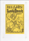 Hellwitch Vs. Lady Death: Wargasm  # 1  Face Off Ashcan