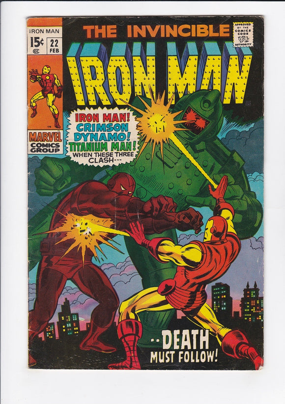 Iron Man Vol. 1  # 22