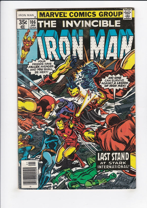 Iron Man Vol. 1  # 106