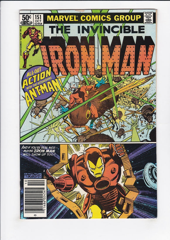 Iron Man Vol. 1  # 151