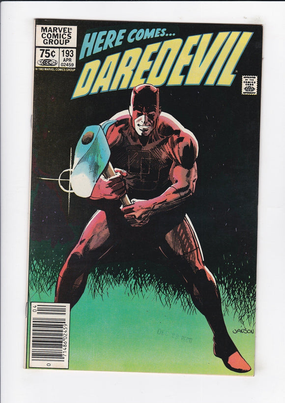 Daredevil Vol. 1  # 193  Canadian