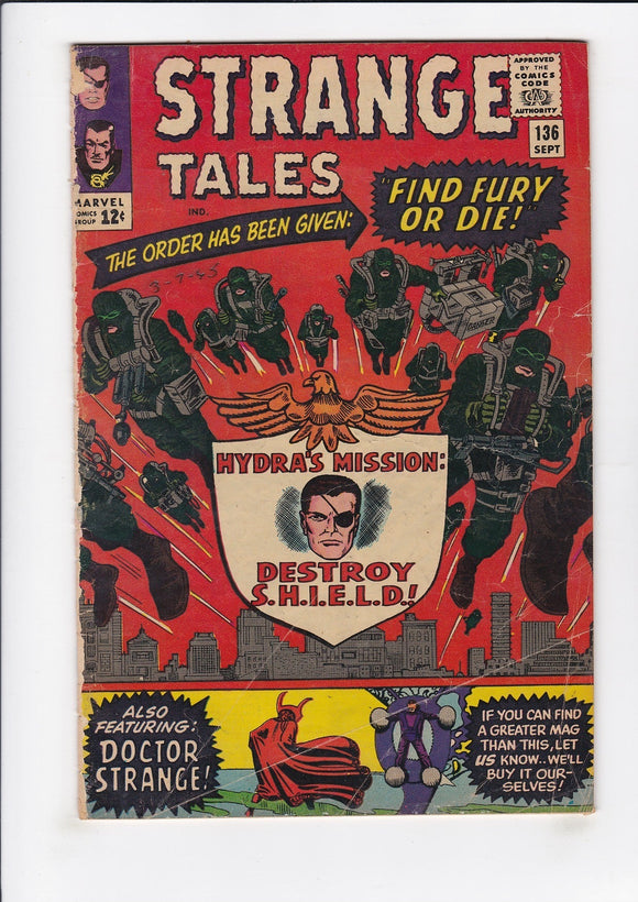 Strange Tales Vol. 1  # 136