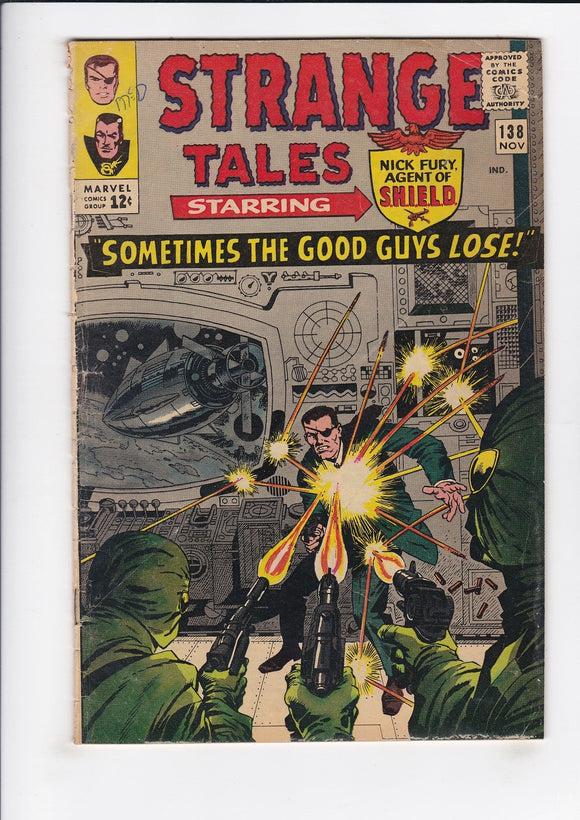Strange Tales Vol. 1  # 138