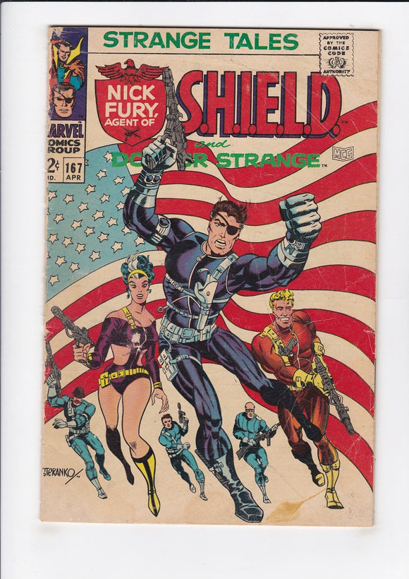 Strange Tales Vol. 1  # 167