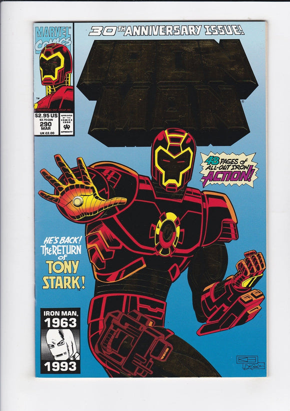 Iron Man Vol. 1  # 290
