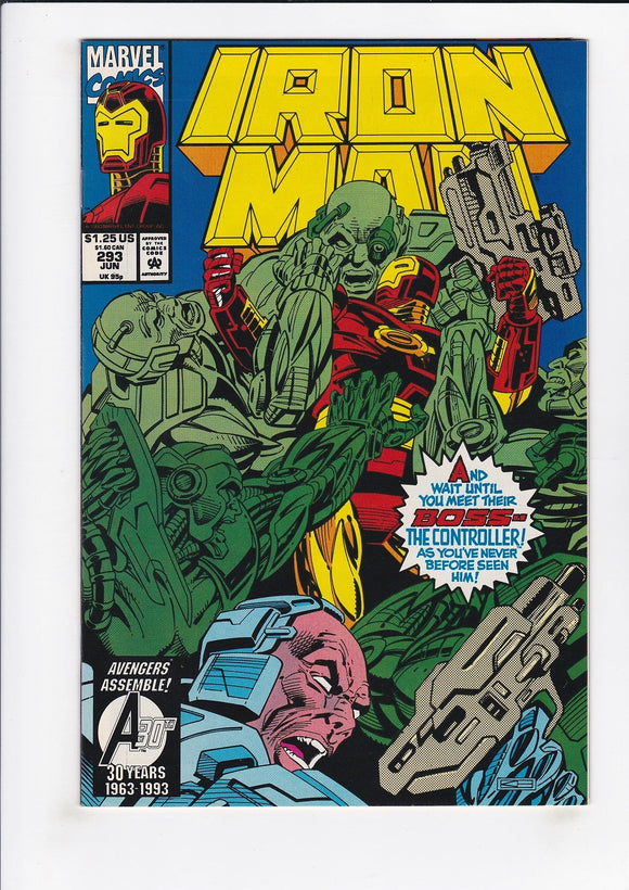 Iron Man Vol. 1  # 293